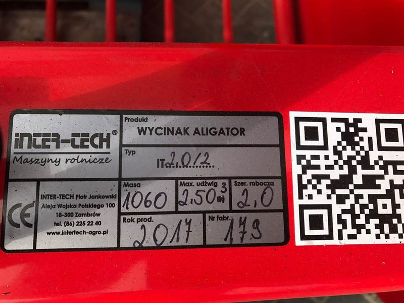 Inter-Tech agro IT2.012 - Silage cutter/Silageschneider/Kuilh - Oprema za silose: slika 2 Inter-Tech agro IT2.012 - Silage cutter/Silageschneider/Kuilh - Oprema za silose: slika 2