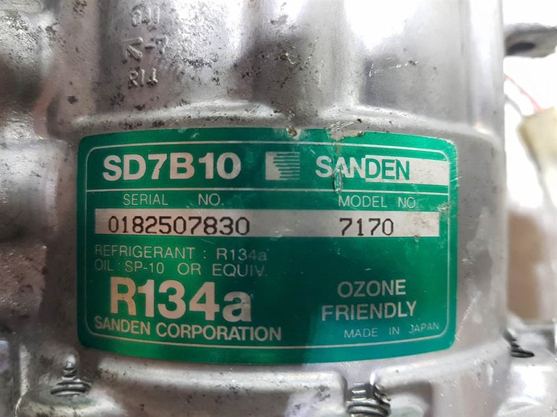 Liebherr L507-Sanden SD7B10-7170-Compressor/Kompressor - Kompresor klima uređaja za Građevinska mašina: slika 4 Liebherr L507-Sanden SD7B10-7170-Compressor/Kompressor - Kompresor klima uređaja za Građevinska mašina: slika 4