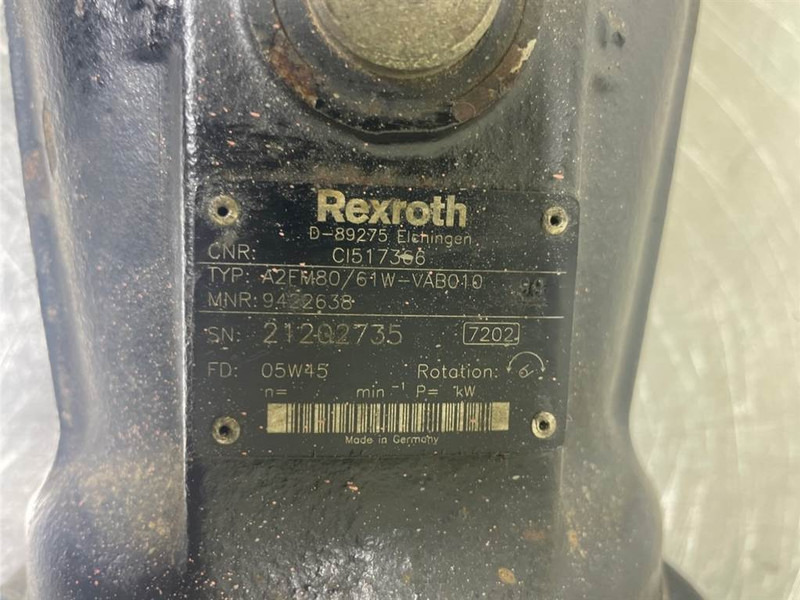 Manitou 160ATJ-Rexroth A2FM80/61W-Drive motor/Fahrmotor - Hidraulika za Građevinska mašina: slika 4 Manitou 160ATJ-Rexroth A2FM80/61W-Drive motor/Fahrmotor - Hidraulika za Građevinska mašina: slika 4