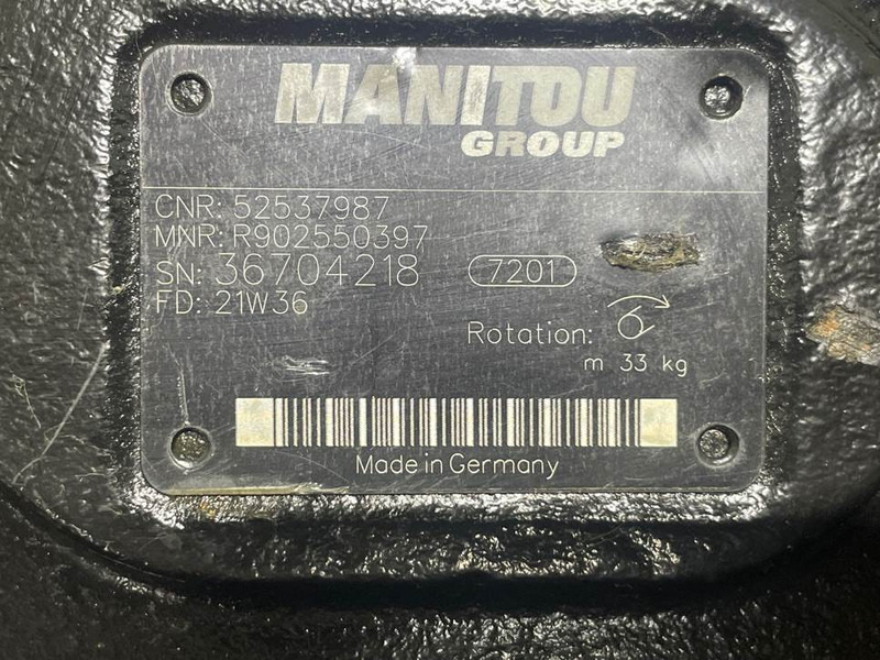 Manitou MLT635/741/940-52537987-Drive pump/Fahrpumpe - Hidraulika za Građevinska mašina: slika 5 Manitou MLT635/741/940-52537987-Drive pump/Fahrpumpe - Hidraulika za Građevinska mašina: slika 5