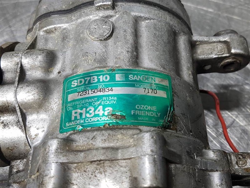 SANDEN SD7B10-7170-Compressor/Kompressor/Aircopomp - Kompresor klima uređaja za Građevinska mašina: slika 4 SANDEN SD7B10-7170-Compressor/Kompressor/Aircopomp - Kompresor klima uređaja za Građevinska mašina: slika 4