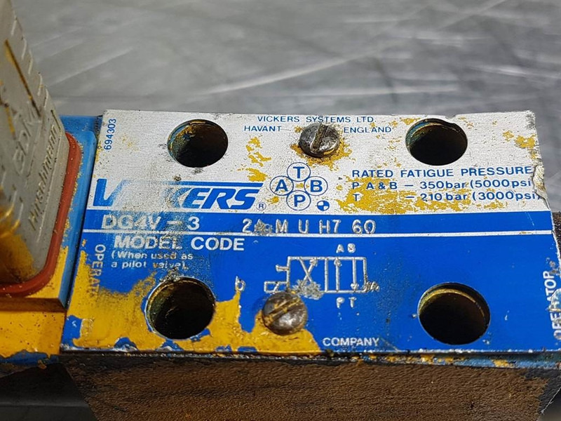 Vickers DG4V32AMUH760 - Valve/Ventile/Ventiel - Hidraulika za Građevinska mašina: slika 3 Vickers DG4V32AMUH760 - Valve/Ventile/Ventiel - Hidraulika za Građevinska mašina: slika 3