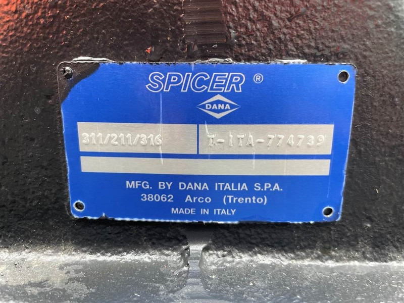 Osovina i delovi za Građevinska mašina novi WACKER NEUSON -Spicer Dana 311/211/316-Axle/Achse/As: slika 10 Osovina i delovi za Građevinska mašina novi WACKER NEUSON -Spicer Dana 311/211/316-Axle/Achse/As: slika 10