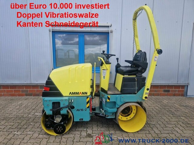 Ammann AV 16-2 Tandem Vibrationswalze Kanten Schneider - Valjak: slika 1 Ammann AV 16-2 Tandem Vibrationswalze Kanten Schneider - Valjak: slika 1