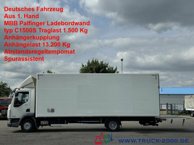DAF LF 250 MBB Palfinger LBW 1.500 Kg AHK Tempomat - Kamion sa zatvorenim sandukom: slika 1 DAF LF 250 MBB Palfinger LBW 1.500 Kg AHK Tempomat - Kamion sa zatvorenim sandukom: slika 1
