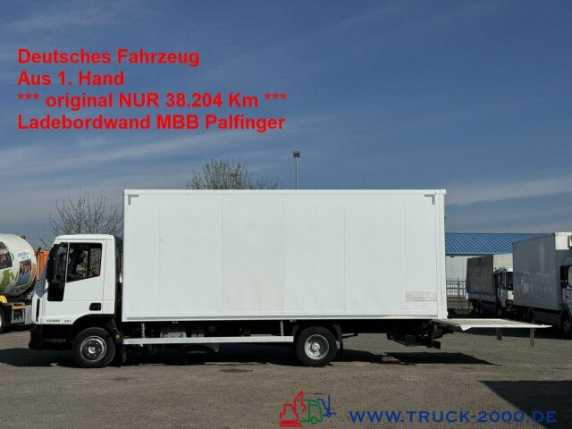 Iveco 100E22 Koffer LBW Palfinger Klima NUR 38.204 KM - Kamion sa zatvorenim sandukom: slika 1 Iveco 100E22 Koffer LBW Palfinger Klima NUR 38.204 KM - Kamion sa zatvorenim sandukom: slika 1