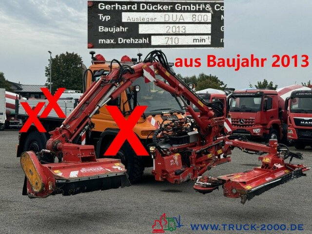 Unimog Dücker Mähkombination RSM Mäher Ausleger DUA800 - Kamion: slika 1 Unimog Dücker Mähkombination RSM Mäher Ausleger DUA800 - Kamion: slika 1