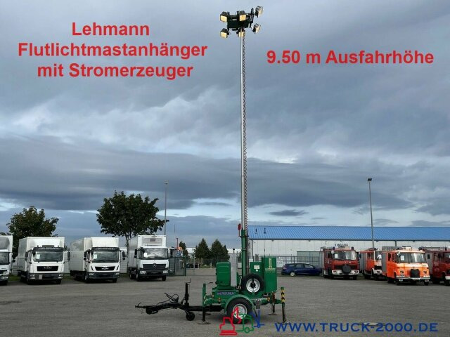 Lehmann Lichtmastanhänger + 20 kVA Stromerzeuger - Toranj za osvetljenje: slika 1 Lehmann Lichtmastanhänger + 20 kVA Stromerzeuger - Toranj za osvetljenje: slika 1