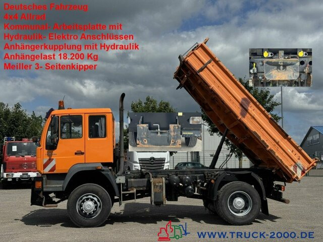 MAN LE 18.280 4x4 Winterdienst- Kommunalplatte + AHK - Istovarivač: slika 1 MAN LE 18.280 4x4 Winterdienst- Kommunalplatte + AHK - Istovarivač: slika 1