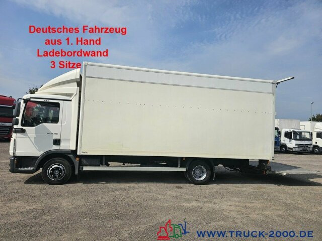 MAN TGL 8.180 Koffer Länge 6.05m LBW 3 Sitze - Kamion sa zatvorenim sandukom: slika 1 MAN TGL 8.180 Koffer Länge 6.05m LBW 3 Sitze - Kamion sa zatvorenim sandukom: slika 1