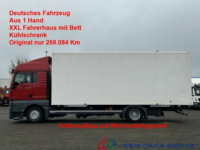 MAN TGX 18.360 BDF- Koffer XL Haus Standhzg 268TKM - Kamion sa zatvorenim sandukom: slika 1 MAN TGX 18.360 BDF- Koffer XL Haus Standhzg 268TKM - Kamion sa zatvorenim sandukom: slika 1