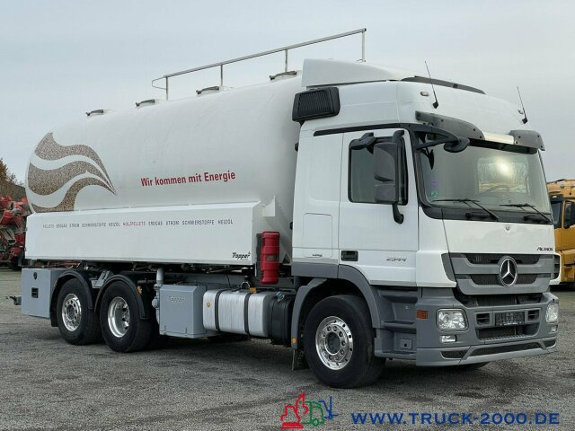 Vakuumska cisterna Mercedes-Benz Actros 2544 Silo Holz Pellets 28m³ inkl. Waage: slika 11