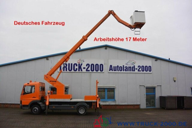 Mercedes-Benz Atego 815 Ruthmann T170 17m seitl. Auslage 12m - Vazdušna platforma montirana na kamion: slika 1 Mercedes-Benz Atego 815 Ruthmann T170 17m seitl. Auslage 12m - Vazdušna platforma montirana na kamion: slika 1