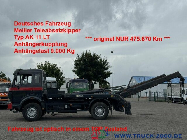 Mercedes-Benz SK 1831 Meiller Teleabsetzer AHK - NUR 475 TKM - Kamion za utovaranje kontejnera: slika 1 Mercedes-Benz SK 1831 Meiller Teleabsetzer AHK - NUR 475 TKM - Kamion za utovaranje kontejnera: slika 1