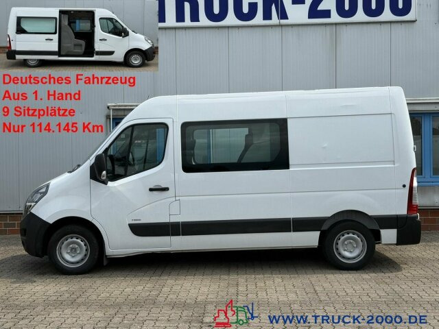 Opel Movano F3500 Mixto 7 Sitzer Hoch & Lang + AHK - Furgon: slika 1 Opel Movano F3500 Mixto 7 Sitzer Hoch & Lang + AHK - Furgon: slika 1