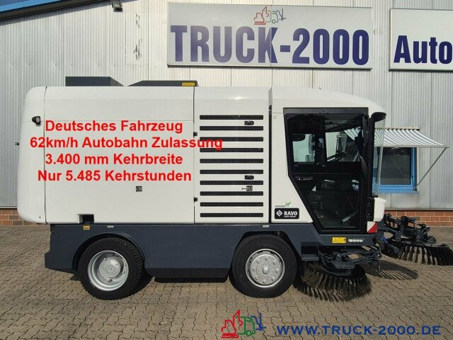 Ravo 540 3 Besen Sweeper 62 km/h Autobahn fähig - Autočistilica: slika 1 Ravo 540 3 Besen Sweeper 62 km/h Autobahn fähig - Autočistilica: slika 1