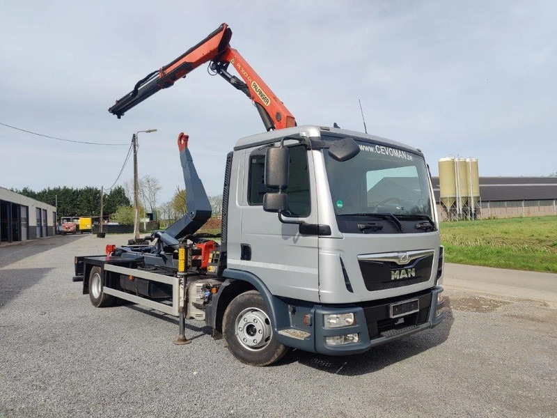MAN TGL 12.250 Containersysteem met kraan Palfinger PK9001 + Remote - Kamion sa hidrauličnom kukom, Kamion sa dizalicom: slika 2 MAN TGL 12.250 Containersysteem met kraan Palfinger PK9001 + Remote - Kamion sa hidrauličnom kukom, Kamion sa dizalicom: slika 2