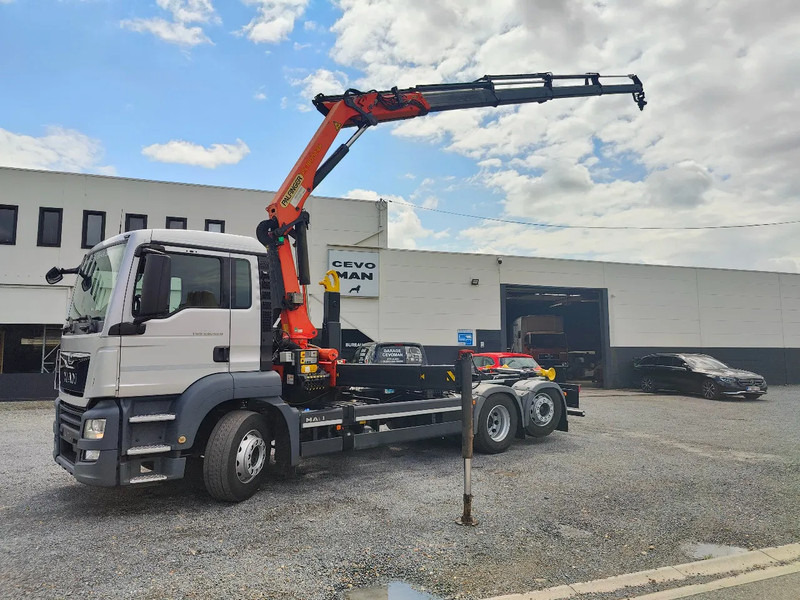 MAN TGS 26.420 Container / Palfinger PK18002 - Kamion sa hidrauličnom kukom, Kamion sa dizalicom: slika 1 MAN TGS 26.420 Container / Palfinger PK18002 - Kamion sa hidrauličnom kukom, Kamion sa dizalicom: slika 1