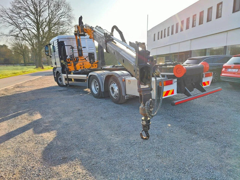 MAN TGX 26.400 6x2 Euro5 Container LEEBUR + Crane Effer 145 - Kamion sa hidrauličnom kukom, Kamion sa dizalicom: slika 5 MAN TGX 26.400 6x2 Euro5 Container LEEBUR + Crane Effer 145 - Kamion sa hidrauličnom kukom, Kamion sa dizalicom: slika 5