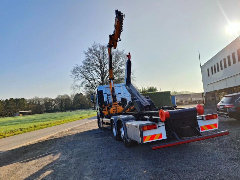 MAN TGX 26.400 6x2 Euro5 Container LEEBUR + Crane Effer 145 - Kamion sa hidrauličnom kukom, Kamion sa dizalicom: slika 3 MAN TGX 26.400 6x2 Euro5 Container LEEBUR + Crane Effer 145 - Kamion sa hidrauličnom kukom, Kamion sa dizalicom: slika 3