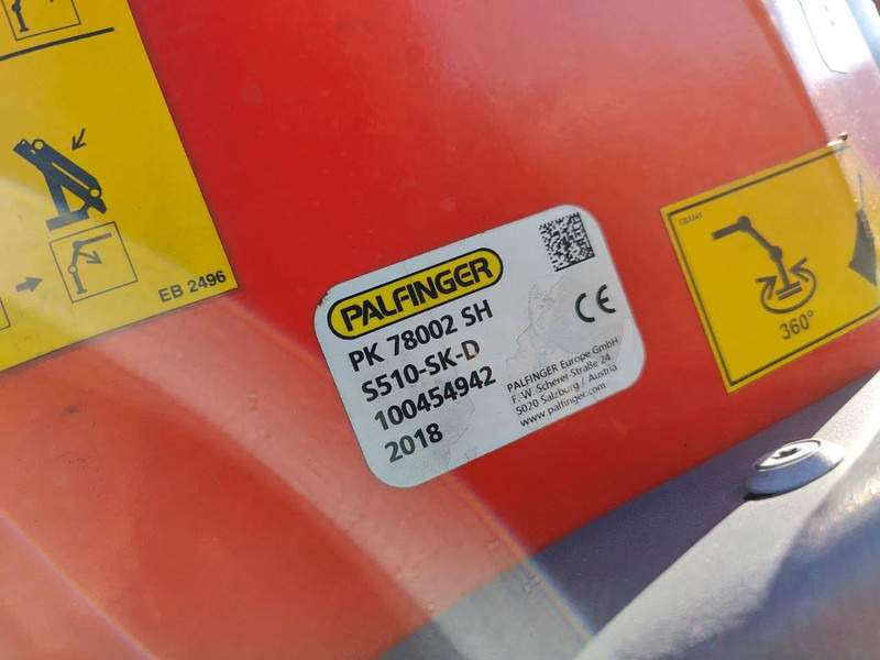 Mercedes-Benz Actros 4151 V8 8x4 Palfinger PK78002 - Kamion sa dizalicom: slika 5 Mercedes-Benz Actros 4151 V8 8x4 Palfinger PK78002 - Kamion sa dizalicom: slika 5