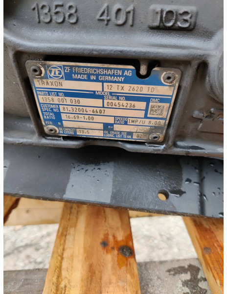 ZF Traxon 12TX2620TD - Menjač: slika 3 ZF Traxon 12TX2620TD - Menjač: slika 3
