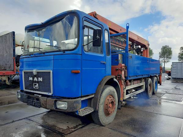 MAN 26.280 DF 6X4 PALFINGER CRANE - Kamion sa tovarnim sandukom: slika 1 MAN 26.280 DF 6X4 PALFINGER CRANE - Kamion sa tovarnim sandukom: slika 1