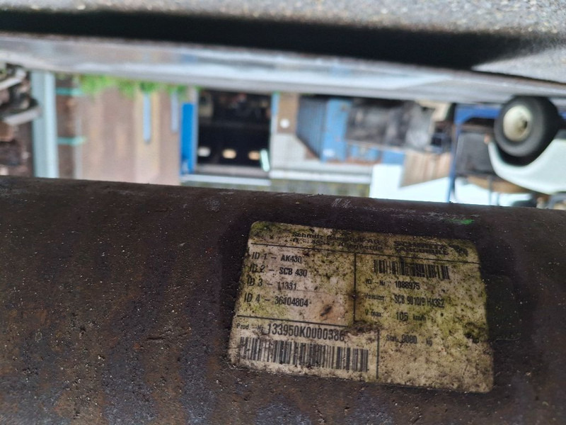 Schmitz Cargobull SCB 430 - Osovina i delovi: slika 4 Schmitz Cargobull SCB 430 - Osovina i delovi: slika 4