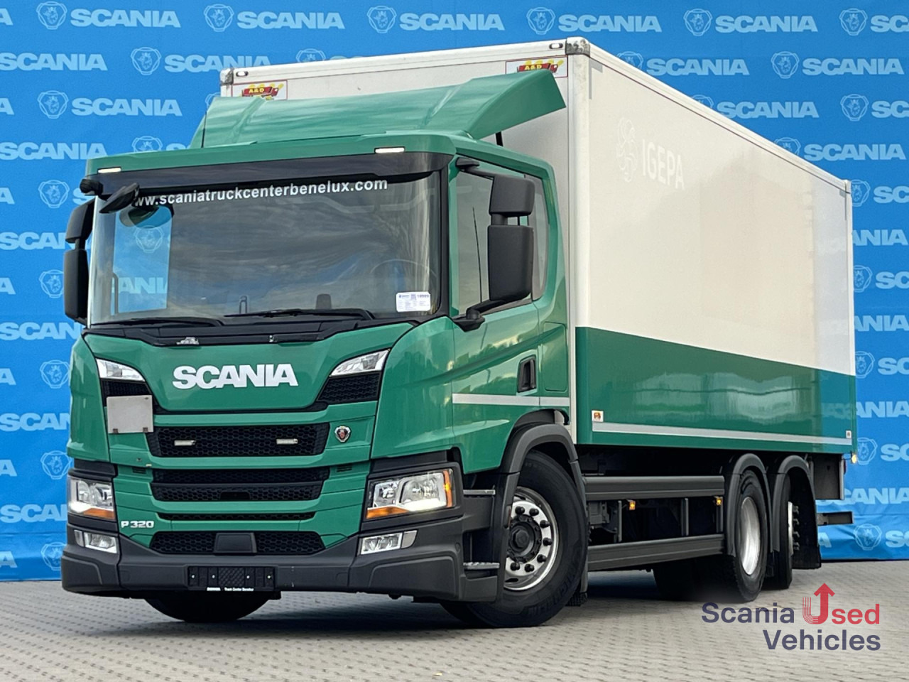 SCANIA P 320 B6x2*4NB RETARDER FULL AIR 8T 7.2x2.5x2.35M - Kamion sa zatvorenim sandukom: slika 1 SCANIA P 320 B6x2*4NB RETARDER FULL AIR 8T 7.2x2.5x2.35M - Kamion sa zatvorenim sandukom: slika 1