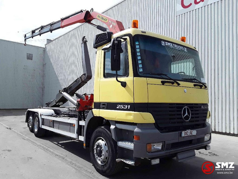 Mercedes-Benz Actros 2631 palfinger pk 14080-4 - Kamion za prevoz kontejnera/ Kamion sa promenjivim sandukom, Kamion sa dizalicom: slika 1 Mercedes-Benz Actros 2631 palfinger pk 14080-4 - Kamion za prevoz kontejnera/ Kamion sa promenjivim sandukom, Kamion sa dizalicom: slika 1