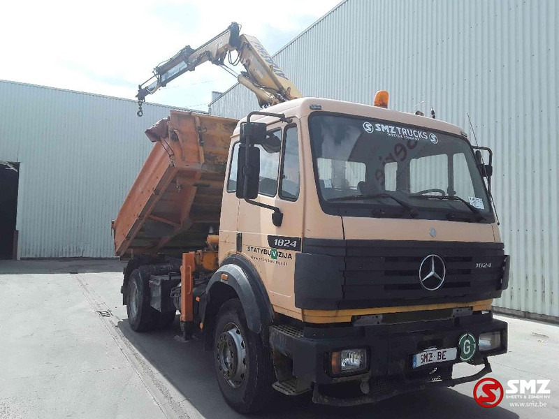 Mercedes-Benz SK 1824 - Istovarivač, Kamion sa dizalicom: slika 1 Mercedes-Benz SK 1824 - Istovarivač, Kamion sa dizalicom: slika 1