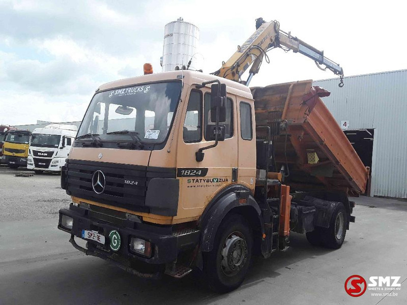 Mercedes-Benz SK 1824 Lames grue Atlas Ak 80-1 - Istovarivač, Kamion sa dizalicom: slika 3 Mercedes-Benz SK 1824 Lames grue Atlas Ak 80-1 - Istovarivač, Kamion sa dizalicom: slika 3
