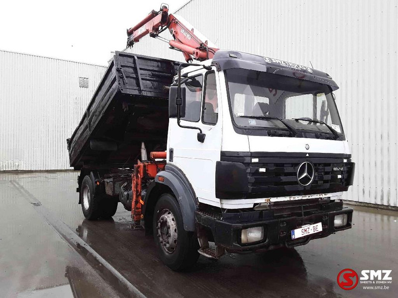 Mercedes-Benz SK 1824 lames grue Atlas Ak 80-1 - Istovarivač, Kamion sa dizalicom: slika 1 Mercedes-Benz SK 1824 lames grue Atlas Ak 80-1 - Istovarivač, Kamion sa dizalicom: slika 1