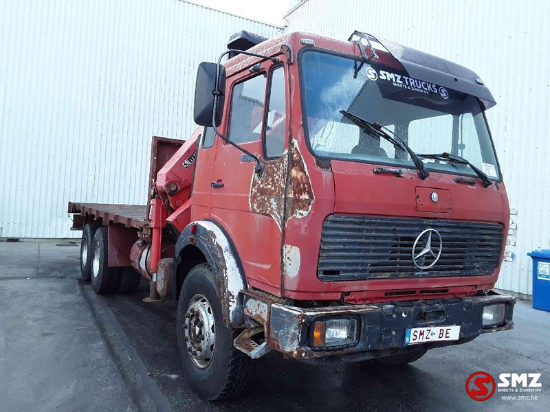 Mercedes-Benz SK 2635 6x4 +marrel 1703 - Kamion sa tovarnim sandukom, Kamion sa dizalicom: slika 1 Mercedes-Benz SK 2635 6x4 +marrel 1703 - Kamion sa tovarnim sandukom, Kamion sa dizalicom: slika 1