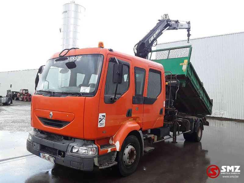 Renault Midlum 210 Hiab 102 manual pump - Istovarivač, Kamion sa dizalicom: slika 3 Renault Midlum 210 Hiab 102 manual pump - Istovarivač, Kamion sa dizalicom: slika 3