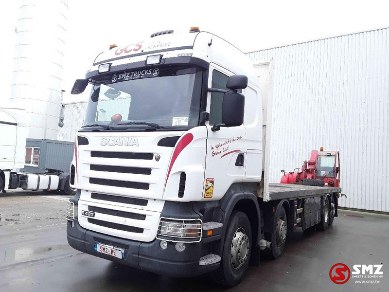 Scania R 420 8x2 +manitou TMT 25.20 - Kamion sa tovarnim sandukom: slika 3 Scania R 420 8x2 +manitou TMT 25.20 - Kamion sa tovarnim sandukom: slika 3