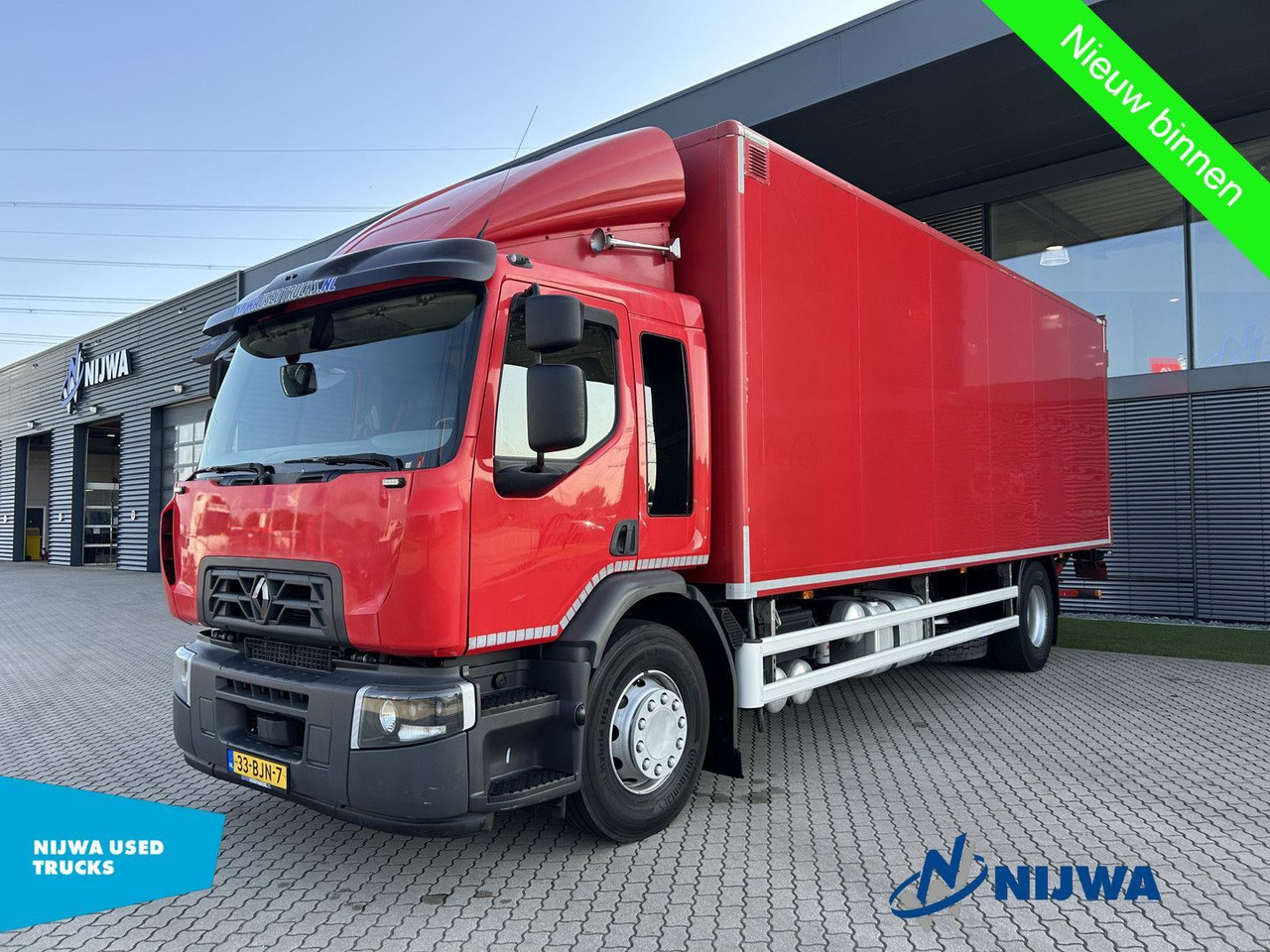 Renault D WIDE 280 4x2 Low mileage + Achtersluitklep - Kamion sa zatvorenim sandukom: slika 1 Renault D WIDE 280 4x2 Low mileage + Achtersluitklep - Kamion sa zatvorenim sandukom: slika 1