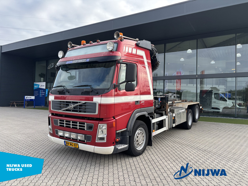 Volvo FM 440 6x2 Kabelsysteem + Kraan - Kamion sa kablovskim sistemom, Kamion sa dizalicom: slika 1 Volvo FM 440 6x2 Kabelsysteem + Kraan - Kamion sa kablovskim sistemom, Kamion sa dizalicom: slika 1