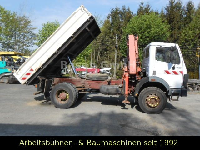 Mercedes-Benz MB 1717 AK Kipper Allrad mit Kran Atlas 100.1 Mercedes-Benz MB 1717 AK Kipper Allrad mit Kran Atlas 100.1 - Istovarivač, Kamion sa dizalicom: slika 1 Mercedes-Benz MB 1717 AK Kipper Allrad mit Kran Atlas 100.1 Mercedes-Benz MB 1717 AK Kipper Allrad mit Kran Atlas 100.1 - Istovarivač, Kamion sa dizalicom: slika 1