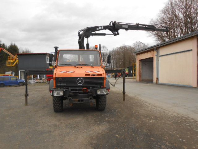 Mercedes-Benz U1450 427/11 mit Kran - Istovarivač, Kamion sa dizalicom: slika 3 Mercedes-Benz U1450 427/11 mit Kran - Istovarivač, Kamion sa dizalicom: slika 3