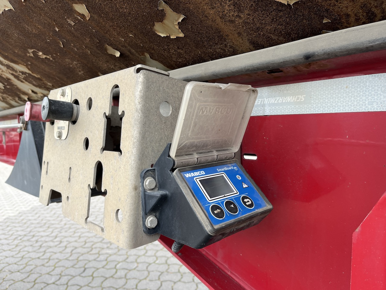 Schwarzmüller SK Kippauflieger Stahlmulde Liftachse - Poluprikolica istovarivača: slika 5 Schwarzmüller SK Kippauflieger Stahlmulde Liftachse - Poluprikolica istovarivača: slika 5