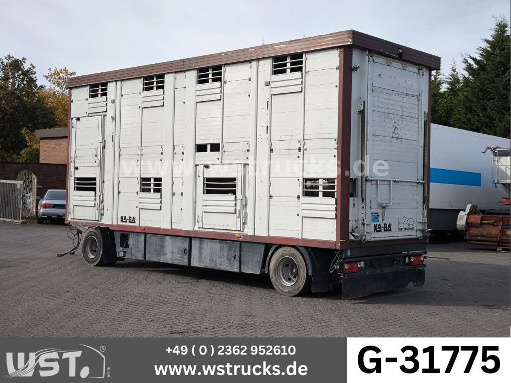 KABA 2 Stock Hubdach Vollalu 7,30m Viehanhänger - Prikolica za prevoz stoke: slika 1 KABA 2 Stock Hubdach Vollalu 7,30m Viehanhänger - Prikolica za prevoz stoke: slika 1