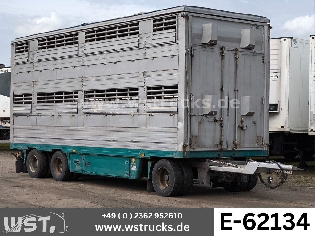 Pezzaioli Pezzaiolli 2 Stock RBA31F ausfahrbares Dach - Prikolica za prevoz stoke: slika 1 Pezzaioli Pezzaiolli 2 Stock RBA31F ausfahrbares Dach - Prikolica za prevoz stoke: slika 1