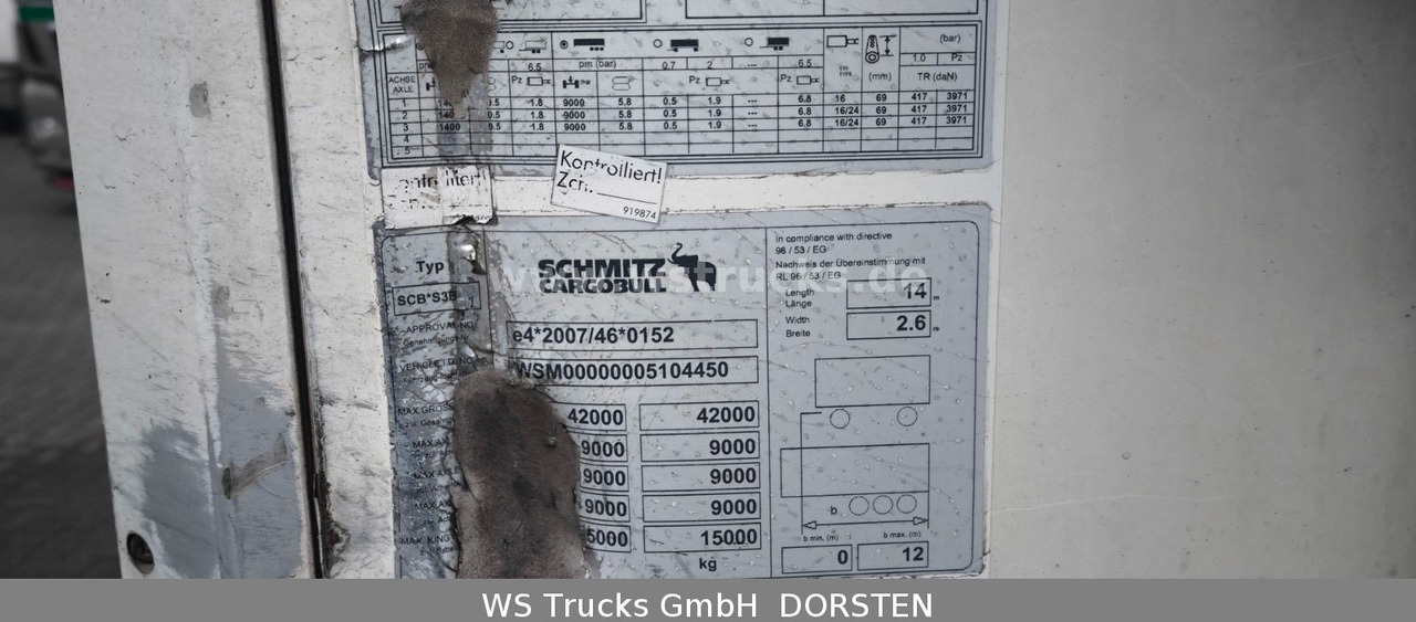 Schmitz Cargobull SKO 24 Kühlauflieger | Rohrbahn Vector 1850Mt - Poluprikolica sa zatvorenim sandukom: slika 5 Schmitz Cargobull SKO 24 Kühlauflieger | Rohrbahn Vector 1850Mt - Poluprikolica sa zatvorenim sandukom: slika 5