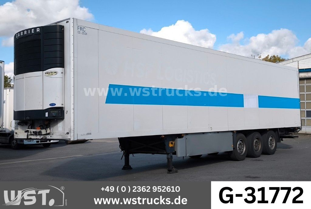 Schmitz Cargobull SKO 24 Kühlauflieger | Rohrbahn Vector 1850Mt - Poluprikolica sa zatvorenim sandukom: slika 1 Schmitz Cargobull SKO 24 Kühlauflieger | Rohrbahn Vector 1850Mt - Poluprikolica sa zatvorenim sandukom: slika 1