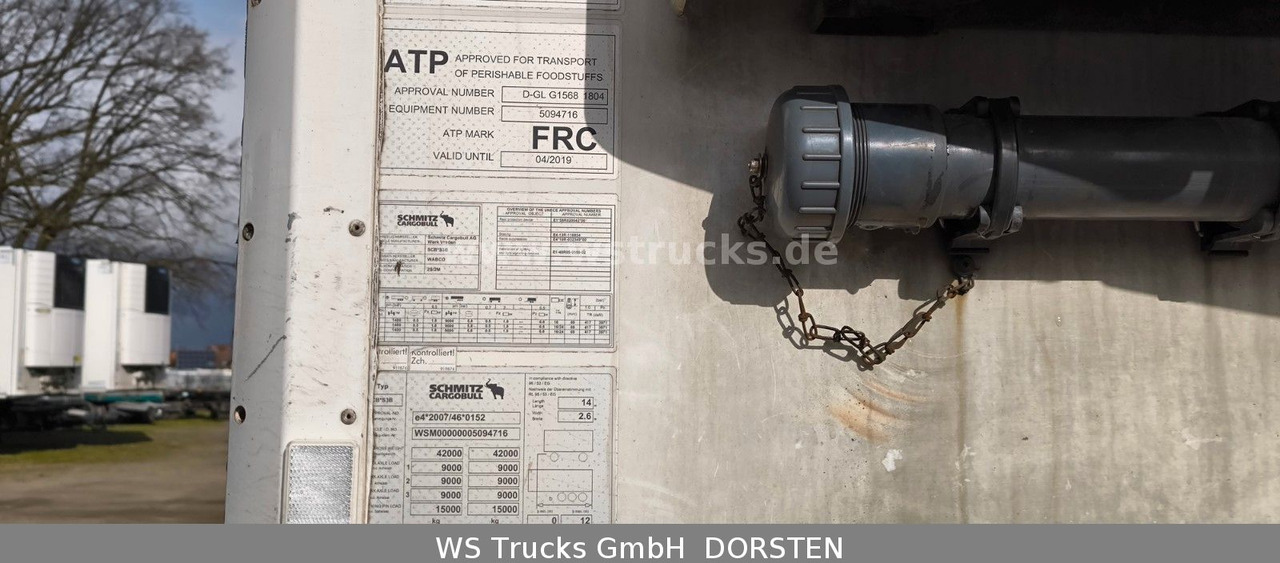 Schmitz Cargobull SKO 24 Kühlauflieger Vector 1550 Strom/Diesel - Poluprikolica sa zatvorenim sandukom: slika 5 Schmitz Cargobull SKO 24 Kühlauflieger Vector 1550 Strom/Diesel - Poluprikolica sa zatvorenim sandukom: slika 5