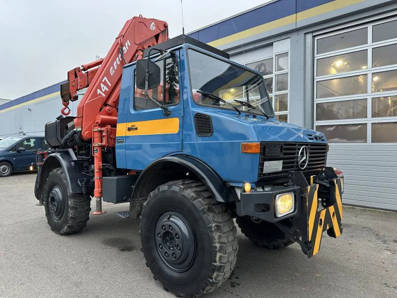 Unimog U 1500 (425) Ferrari Kran 147.2A*Jib* TÜV NEU! - Kamion, Kamion sa dizalicom: slika 1 Unimog U 1500 (425) Ferrari Kran 147.2A*Jib* TÜV NEU! - Kamion, Kamion sa dizalicom: slika 1