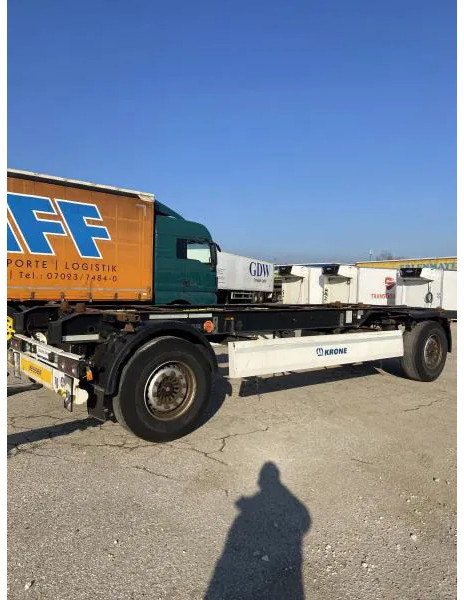 Krone 2- Achs Lafette !! HU/ TÜV NEU !! 2- Achs Lafette !! HU/ TÜV NEU !! - Prikolica za prevoz kontejnera/ Prikolica sa promenjivim sandukom: slika 2 Krone 2- Achs Lafette !! HU/ TÜV NEU !! 2- Achs Lafette !! HU/ TÜV NEU !! - Prikolica za prevoz kontejnera/ Prikolica sa promenjivim sandukom: slika 2