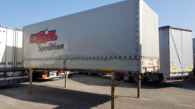 Krone 2 x 7,45m XL12642 Wechselbrücken Planen - Promenjivo telo sa ceradom: slika 1 Krone 2 x 7,45m XL12642 Wechselbrücken Planen - Promenjivo telo sa ceradom: slika 1