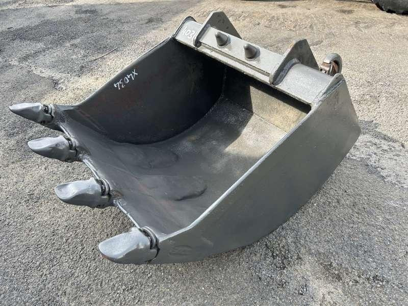 MECALAC 12 - 870mm - fond à revoir - Kašika za bager za Građevinska mašina: slika 1 MECALAC 12 - 870mm - fond à revoir - Kašika za bager za Građevinska mašina: slika 1
